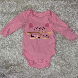 0-3 month Pink long sleeve